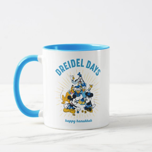 Mickey and Friends | Dreidel Days Mug (Left)