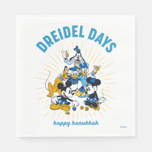 Mickey and Friends Dreidel Days Napkins