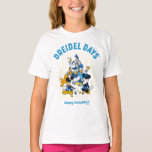 Mickey and Friends | Dreidel Days T-Shirt<br><div class="desc">Happy Hanukkah from Mickey and Friends! This super cute graphic features Mickey and Friends celebrating Hanukkah.</div>