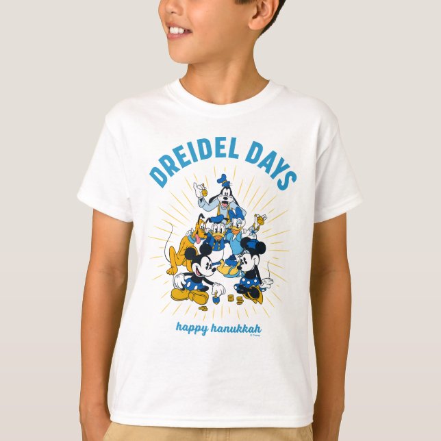 Mickey and Friends | Dreidel Days T-Shirt (Front)
