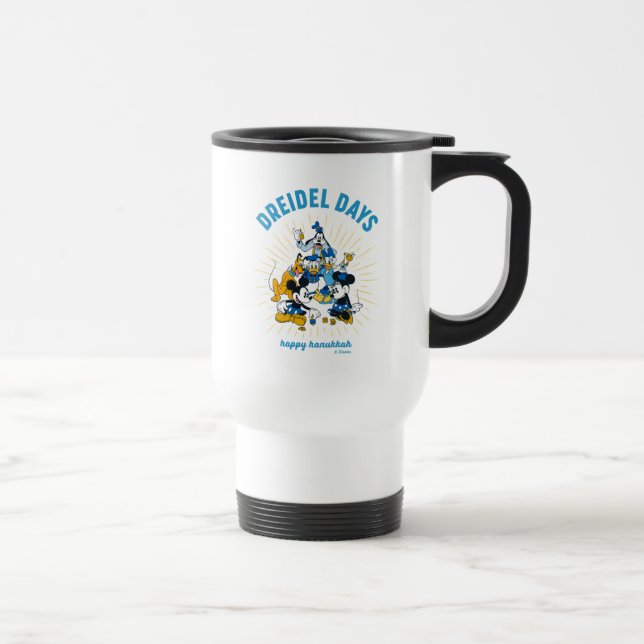 Mickey and Friends | Dreidel Days Travel Mug (Right)