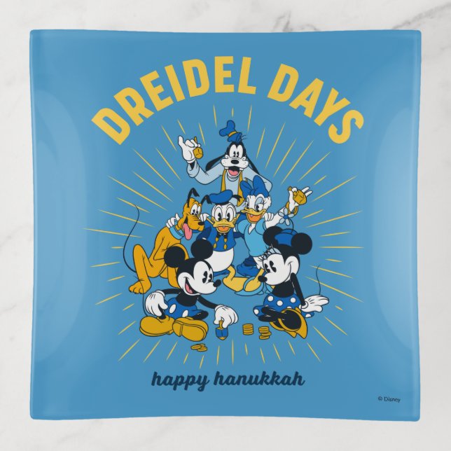 Mickey and Friends | Dreidel Days Trinket Tray (Front)