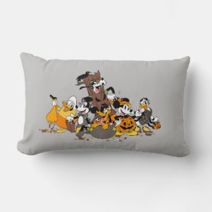 Mickey and Friends Dressed up for Halloween Lumbar Pillow