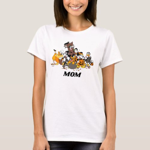 Mickey and Friends Dressed up for Halloween T_Shirt