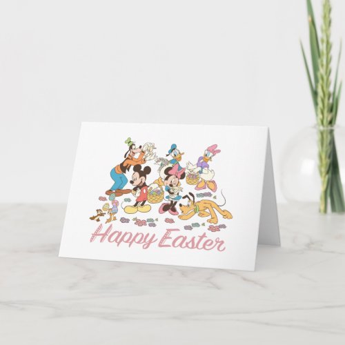 Mickey and Friends Easter Graphic Card
