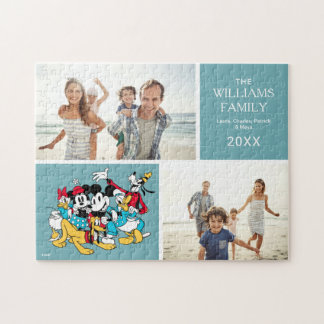 Mickey and Friends | Family Photo Collage Jigsaw Puzzle