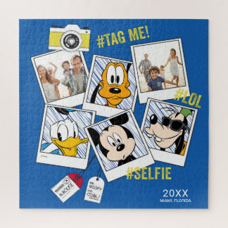 Mickey and Friends | Family Polaroid Collage Jigsaw Puzzle