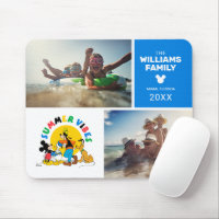 Mickey and Friends | Family Vacation Photo Collage Mouse Pad