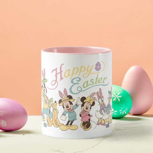 Mickey and Friends  Happy Easter Mug
