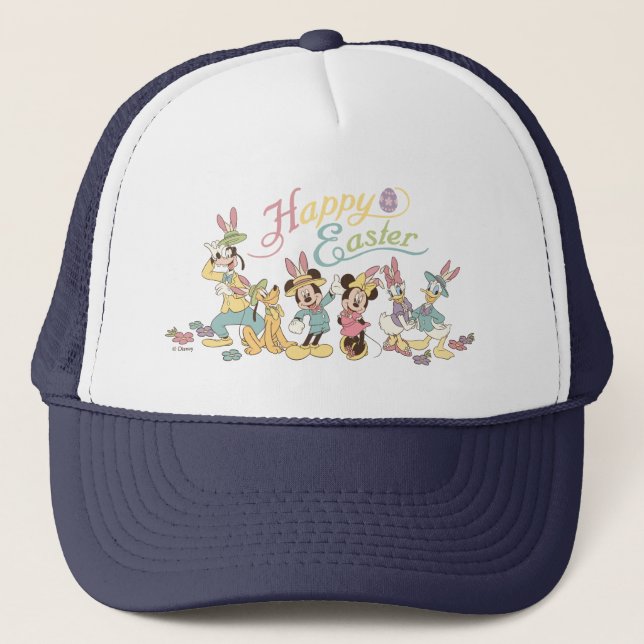 Mickey and Friends | Happy Easter Trucker Hat (Front)