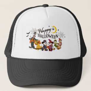 Mickey and Friends   Happy Halloween Trucker Hat