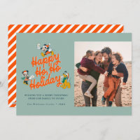 Mickey and Friends Happy Holiday Photo