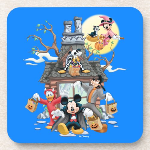 Mickey and Friends Haunted House Beverage Coaster