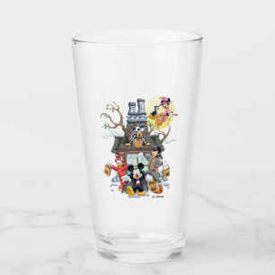 Mickey and Friends Haunted House Glass