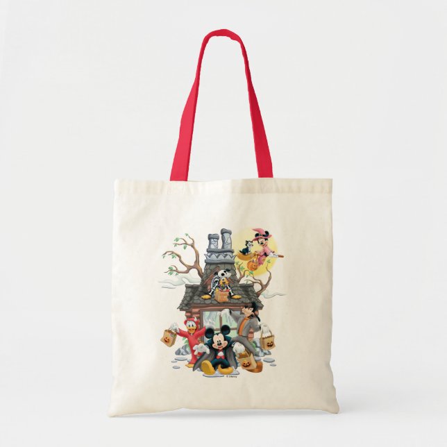 Mickey and Friends Haunted House Tote Bag (Front)