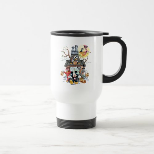 Mickey and Friends Haunted House Travel Mug