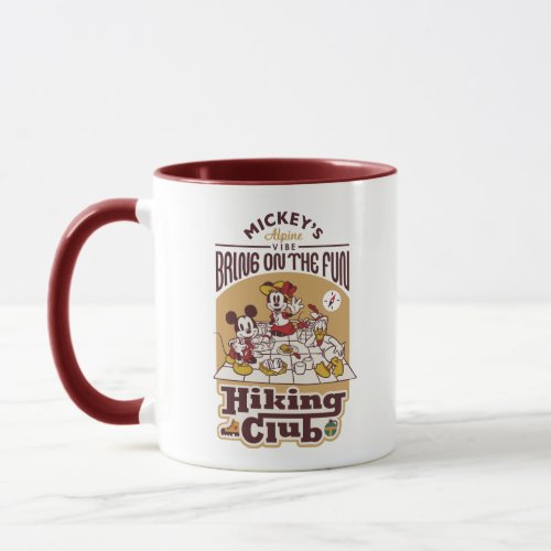 Mickey and Friends  Hiking Club Mug