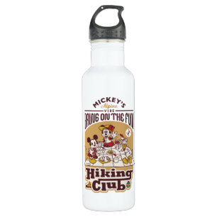 Mickey and Friends Hiking Club Stainless Steel Water Bottle