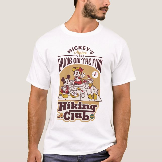 Mickey and Friends | Hiking Club T-Shirt (Front)
