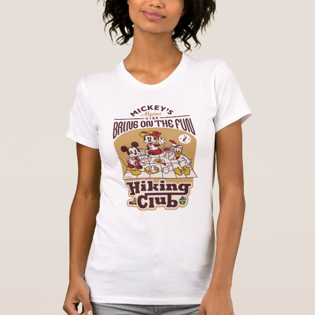 Mickey and Friends | Hiking Club T-Shirt (Front)