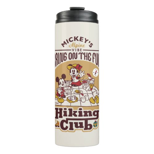 Mickey and Friends  Hiking Club Thermal Tumbler