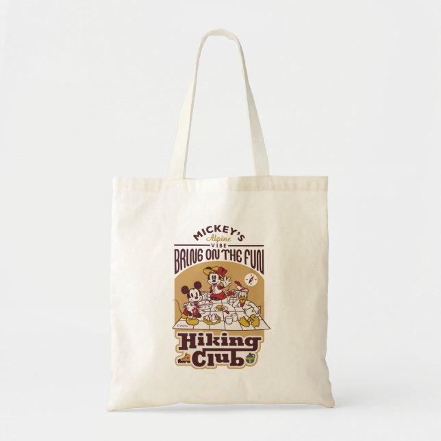 Mickey and Friends | Hiking Club Tote Bag (Front)
