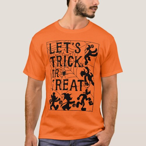 Mickey and Friends  Lets Trick or Treat T_Shirt