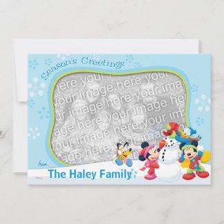 Mickey and Friends: Season's Greetings Card
