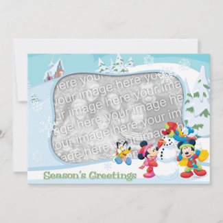 Mickey and Friends: Season's Greetings Card