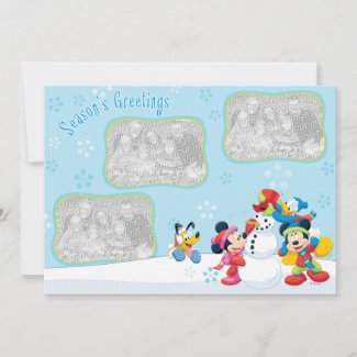 Mickey and Friends: Season's Greetings Card