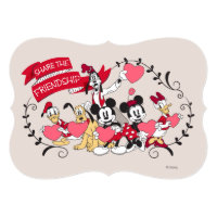 Mickey and Friends - Share the Friendship Card
