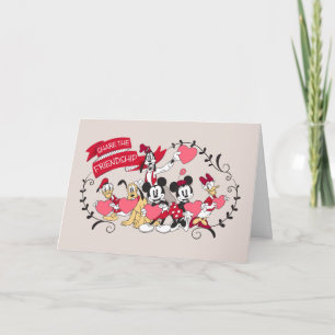 Mickey and Friends - Share the Friendship Card