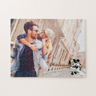 Mickey and Minnie - Couple Photo Jigsaw Puzzle