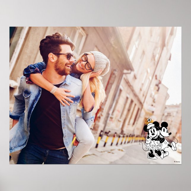 Mickey and Minnie - Couple Photo Poster (Front)