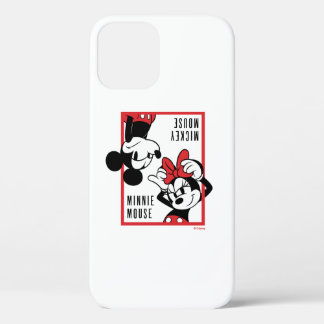 Mickey and Minnie | Cute Combo Design iPhone 12 Case