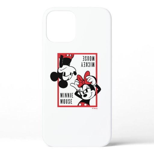 Mickey and Minnie | Cute Combo Design iPhone 12 Case