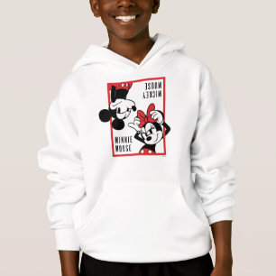 Mickey and Minnie Cute Combo Design Hoodie