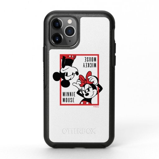 Mickey and Minnie | Cute Combo Design OtterBox Symmetry iPhone 11 Pro Case