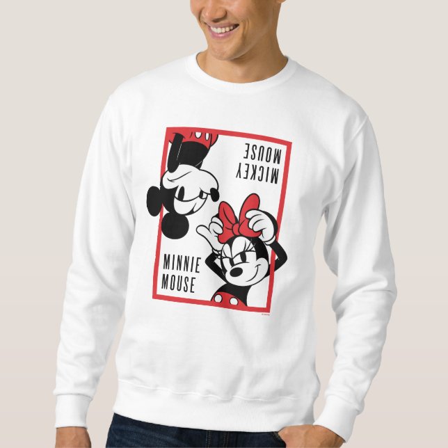 Mickey and Minnie | Cute Combo Design Sweatshirt (Front)
