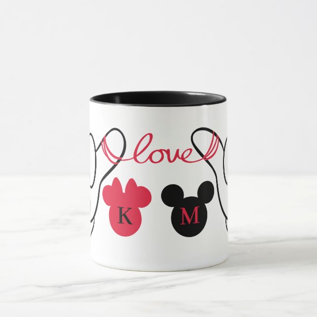 Mickey and Minnie | Hands Love Mug (Center)