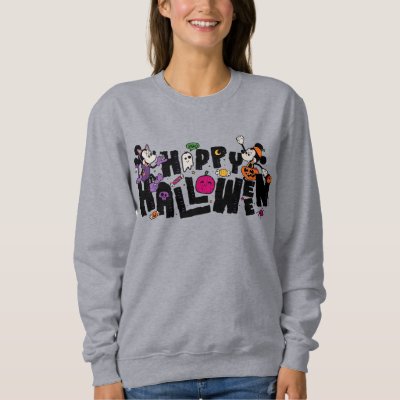 Mickey and Minnie - Happy Halloween Sweatshirt