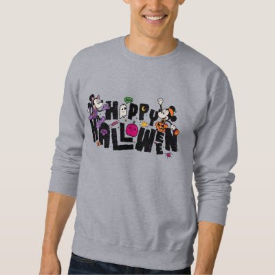 Mickey and Minnie - Happy Halloween Sweatshirt