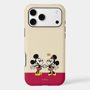 Mickey and Minnie Holding Hands iPhone 17 Pro Max Case