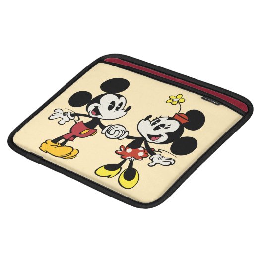 Mickey and Minnie Holding Hands Sleeve For iPads (Front Bottom)
