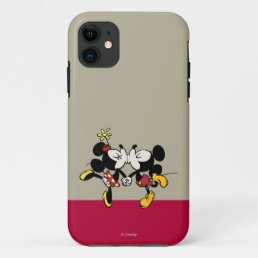 Mickey and Minnie Kissing iPhone 11 Case