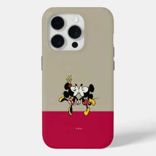 Mickey and Minnie Kissing iPhone 15 Pro Case
