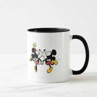 Mickey and Minnie Kissing Mug