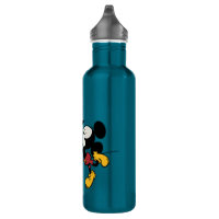 Disney Minnie & Mickey Kiss Hearts Stainless Steel Tumbler