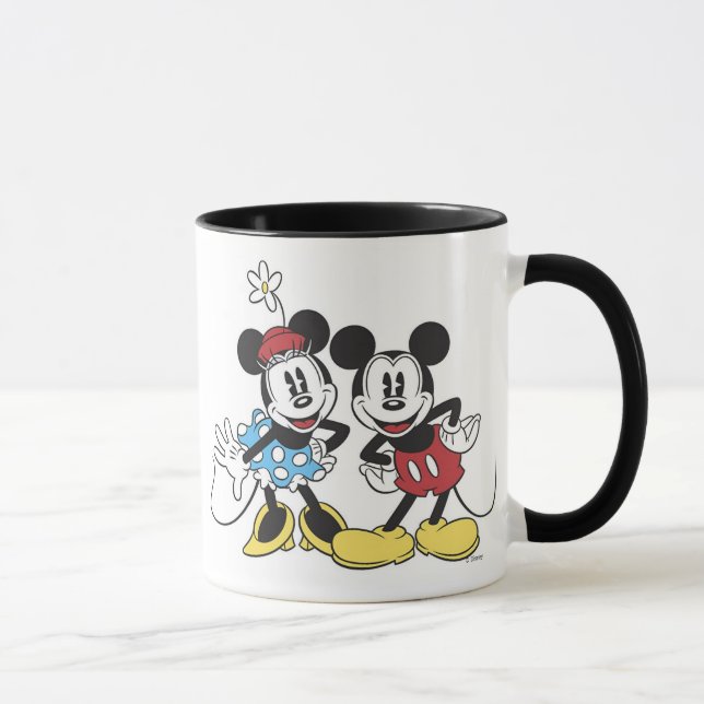 Mickey and Minnie Mouse Mug (Right)