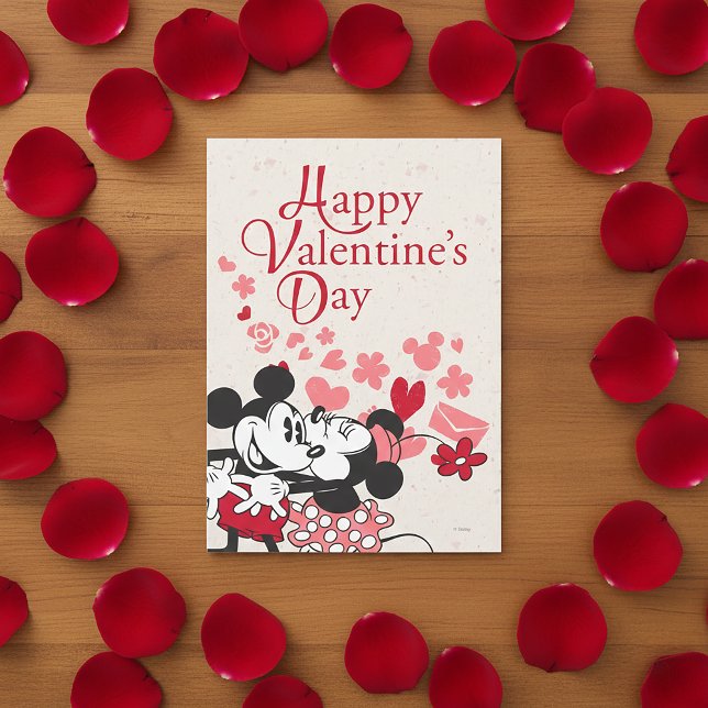 Mickey and Minnie Valentine Holiday Card (Creator Uploaded)